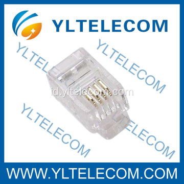 Modular Handset Plug 4P4C RJ9 RJ22